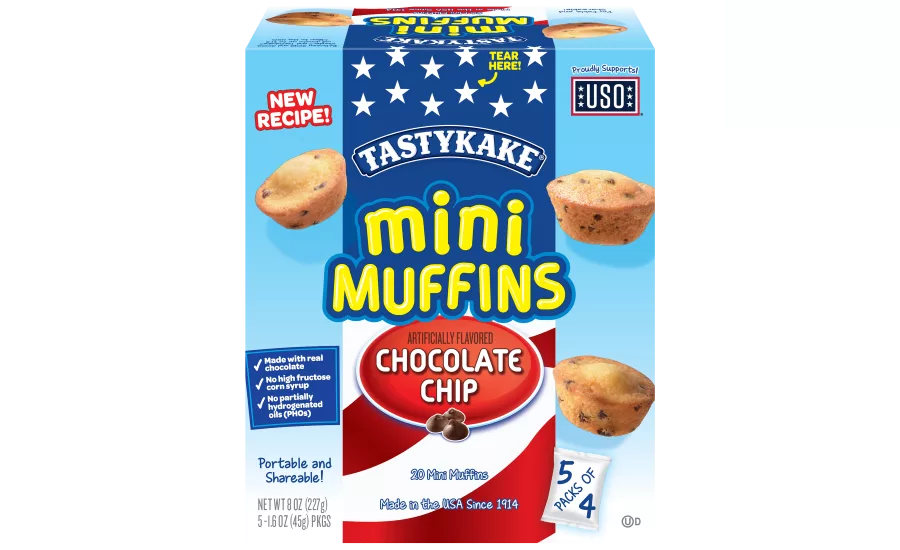 Tastykake announces annual Deploy the Joy partnership with USO, including new snacks