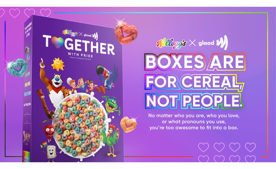 Kellogg Company limited-edition Together with Pride cereal