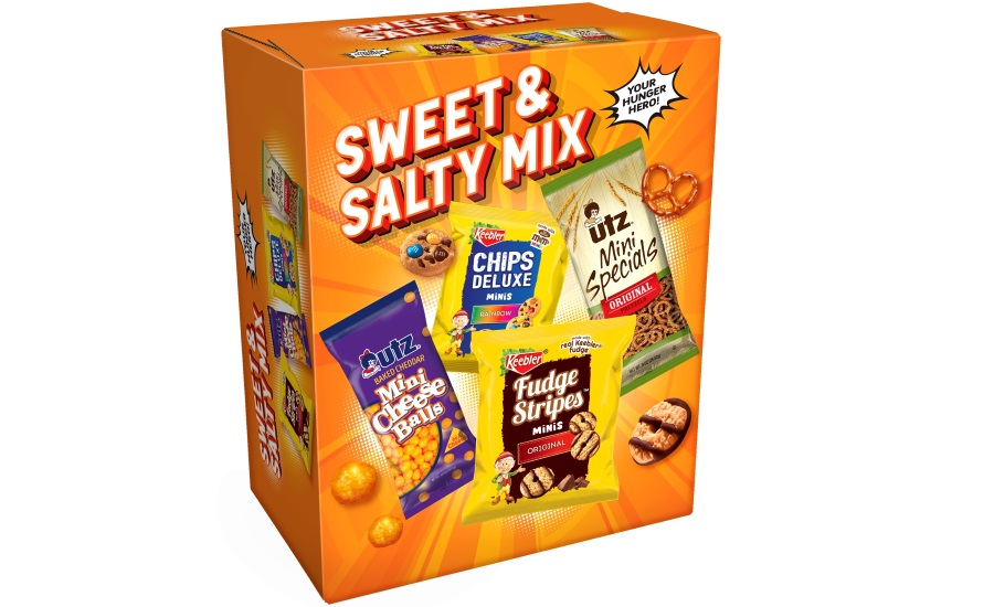 Utz & Ferrara partner on new Sweet & Salty Snack Food variety packs