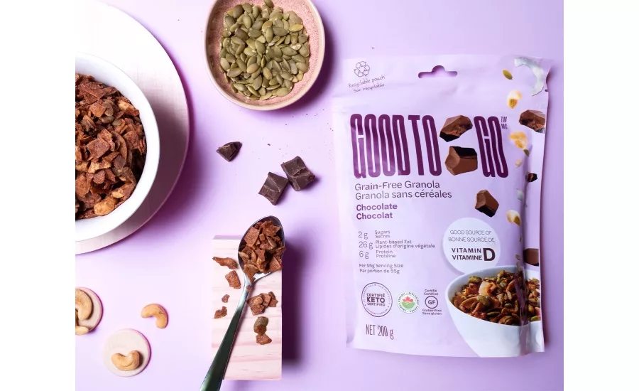 GOOD TO GO launches grain-free granola