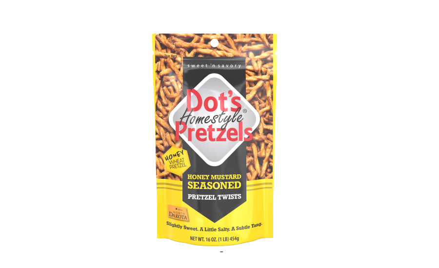 Dots Pretzels announces highly requested Honey Mustard flavor