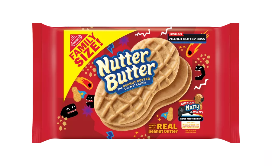 NUTTER BUTTER limited edition video game-inspired cookies