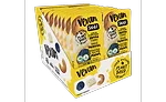 Vevan Snax, with vegan cheese and fruit and nut mixes
