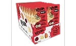 Vevan Snax, with vegan cheese and fruit and nut mixes