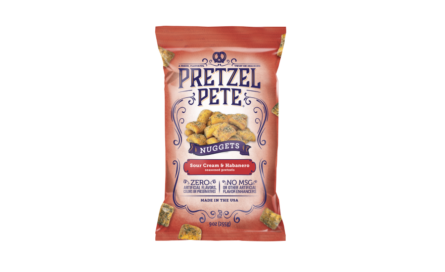 Pretzel Pete launches seasonal summer snack, Sour Cream Habanero Pretzel Nuggets