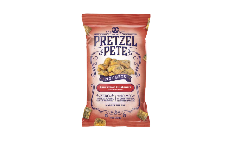 Pretzel Pete launches seasonal summer snack, Sour Cream Habanero Pretzel Nuggets