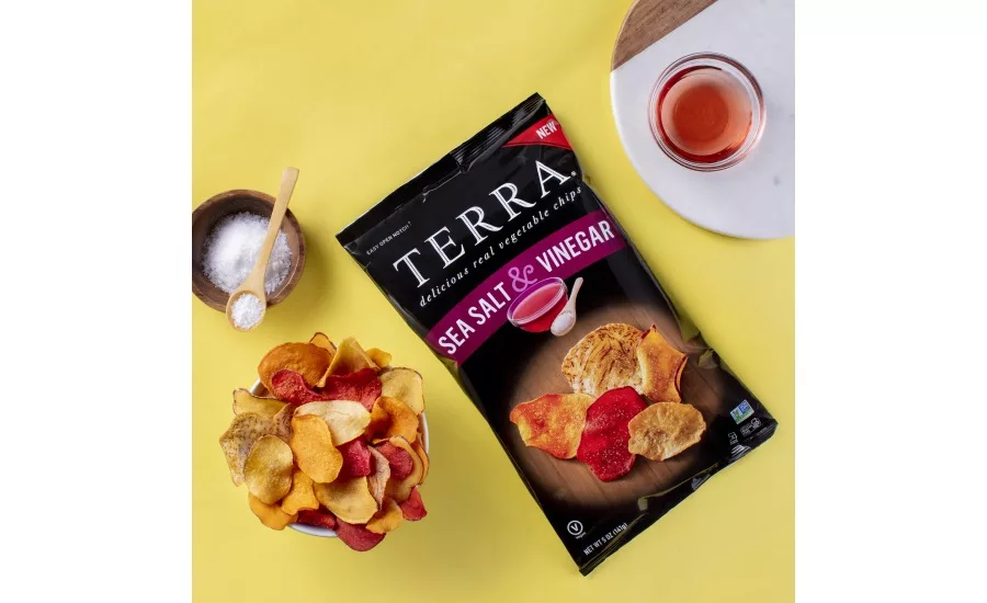 TERRA Chips launches three new flavors: Sour Cream & Onion, Sea Salt & Vinegar, and Screamin Hot