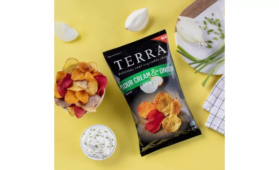 TERRA Chips launches three new flavors: Sour Cream & Onion, Sea Salt & Vinegar, and Screamin Hot