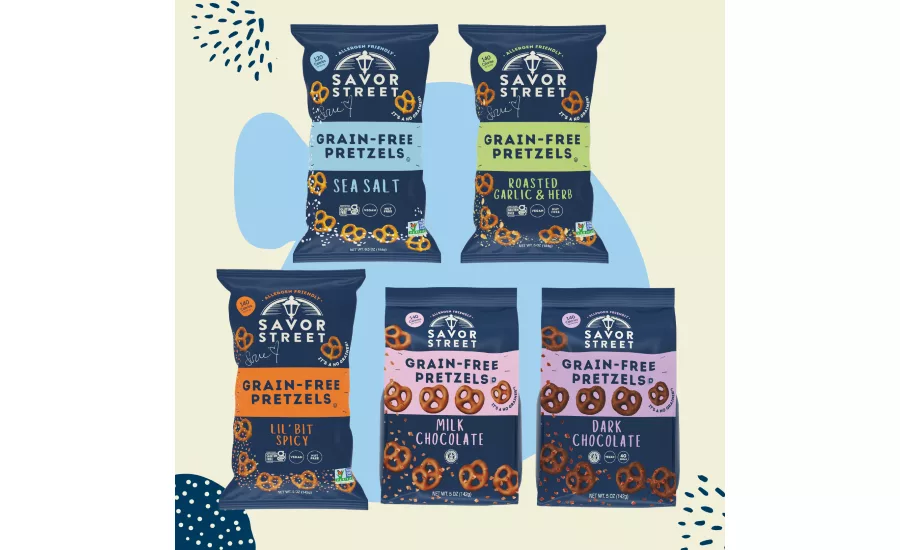 Savor Street grain-free pretzels