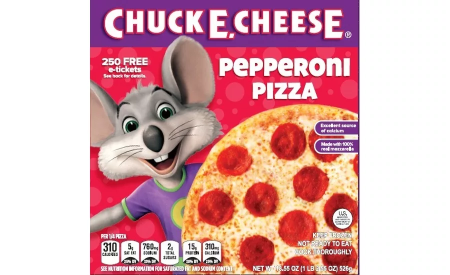 Chuck E. Cheese Pizza, available in Kroger stores nationwide