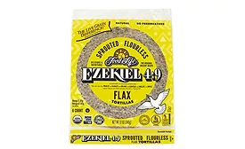 Food for Life Ezekiel 4:9 Sprouted Flourless Flax Tortillas