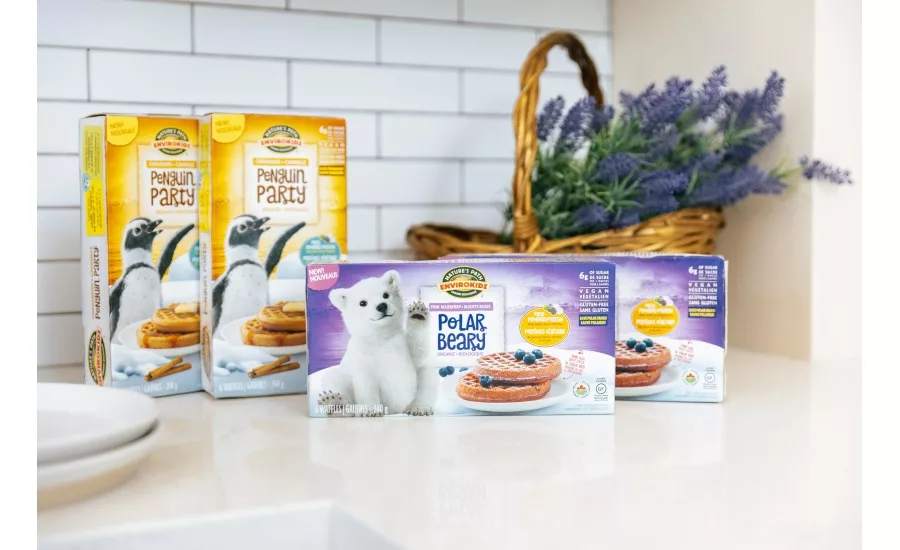 EnviroKidz certified organic kids waffles