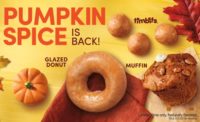 Tim Hortons releases Pumpkin Spice baked goods