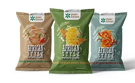Green Sahara debuts potato chips with African spices