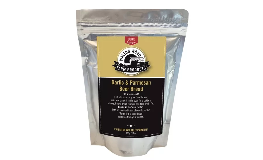 Garlic & Parmesan Beer Bread mixes