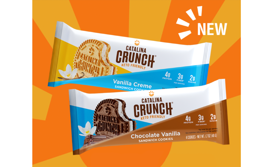 Catalina Crunch introduces grab-and-go cookie snack packs