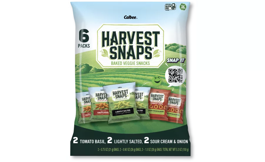 Harvest Snaps launches multi-pack of Veggie Snacks