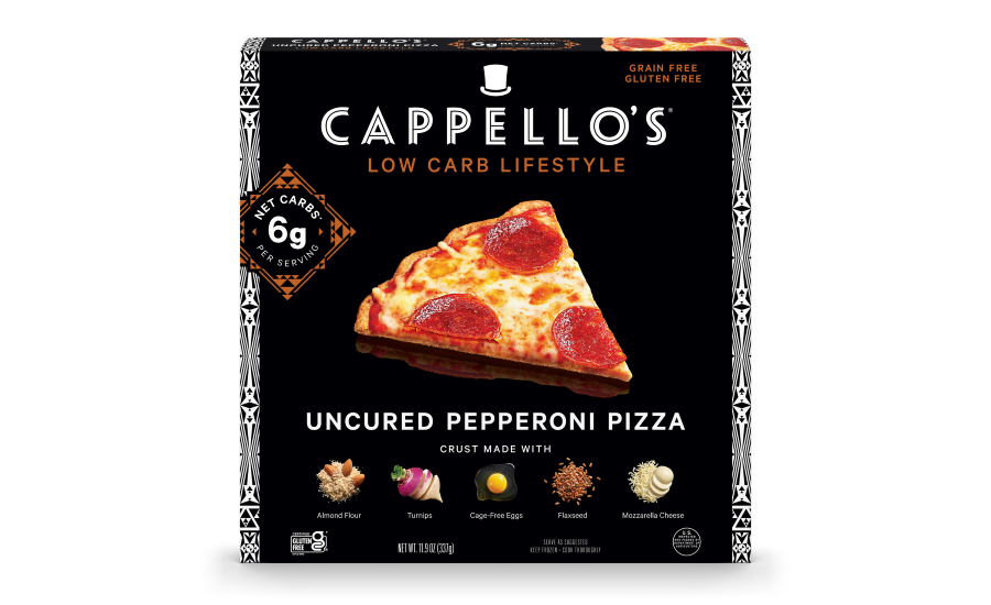 Cappello's introduces Low Carb Lifestyle Uncured Pepperoni Pizza