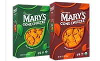 Mary's Gone Crackers debuts plant-based cheese-flavored crackers