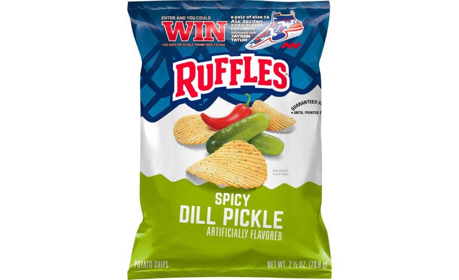 Ruffles introduces Spicy Dill Pickle flavor