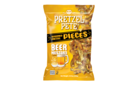 Pretzel Pete Beer Mustard Seasoned Pretzel Pieces