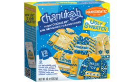 Manischewitz Ugly Sweater Chanukah Sugar Cookie Kit and Ready to Decorate Pre-Baked Sugar Cookie Kit