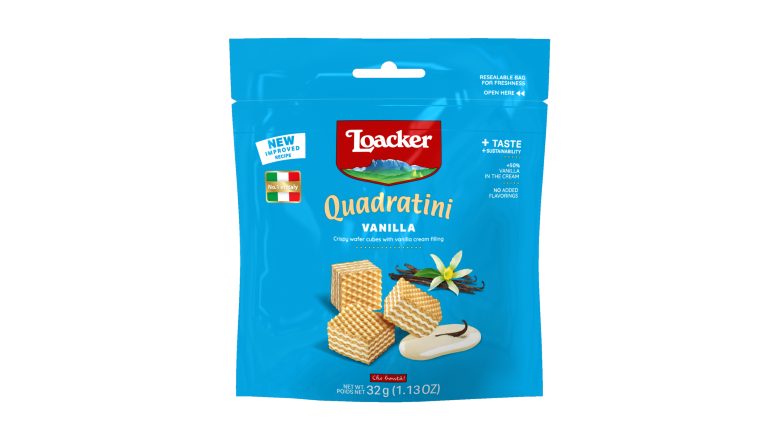 Loacker Quadratini and Classic wafers receive Non-GMO Project Verification status