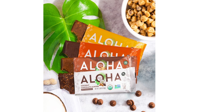 ALOHA's Organic Plant-Based Protein Bars