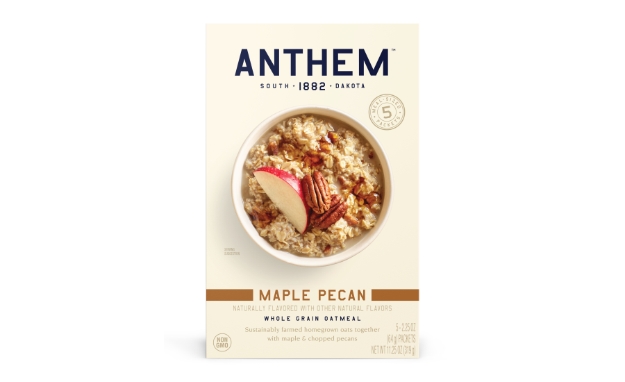 Anthem Oats to launch new oatmeal lines for Fall 2021