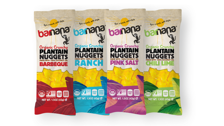 Barnana Organic Crunchy Plantain Nuggets