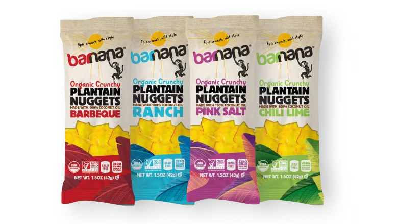 Barnana Organic Crunchy Plantain Nuggets
