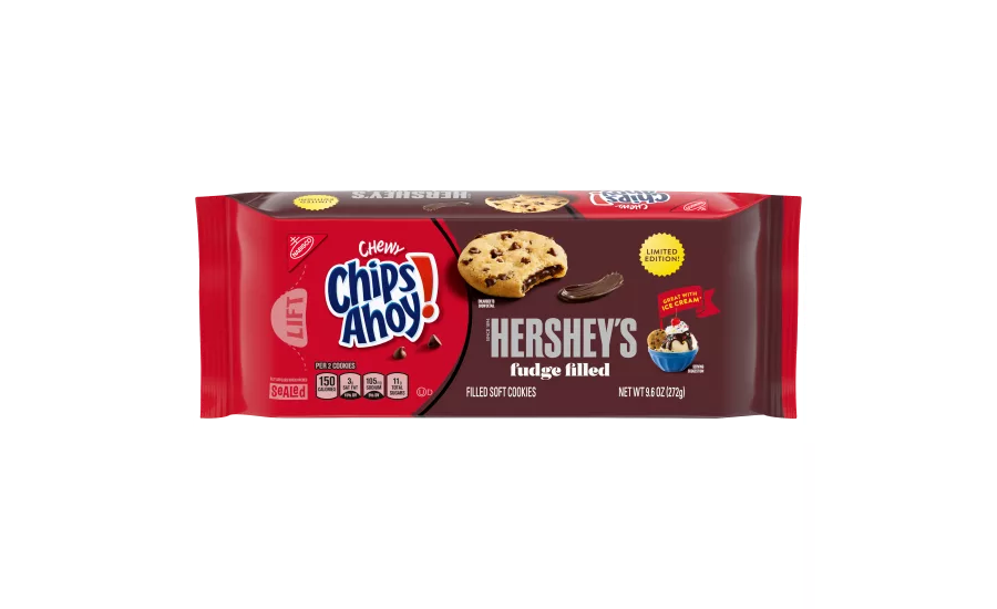 CHIPS Ahoy! Fudge Filled Cookies with HERSHEY'S