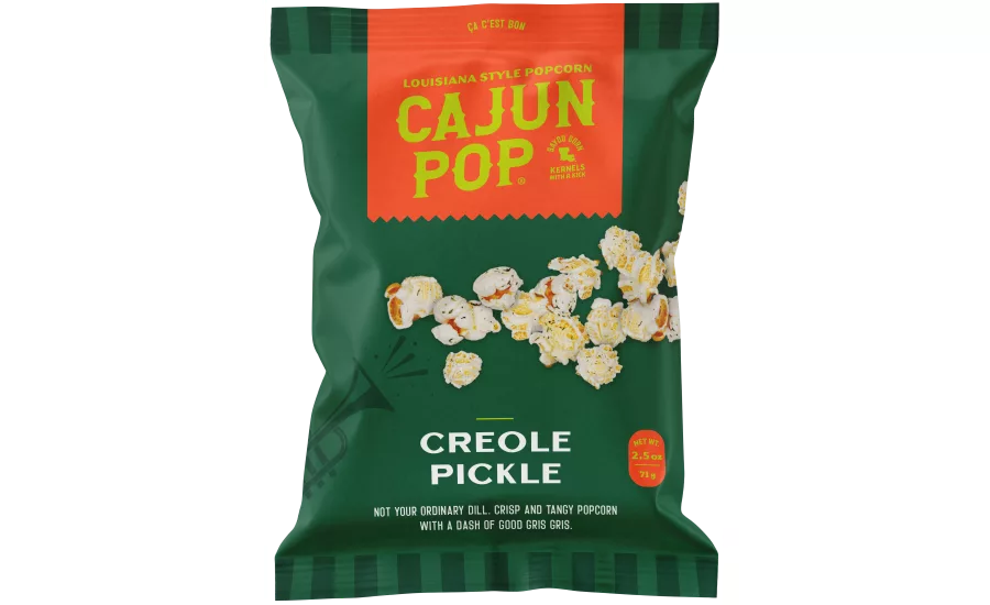 Cajun Pop Louisiana Style Popcorn releases two new flavors: Creole Pickle and Southern Ranch