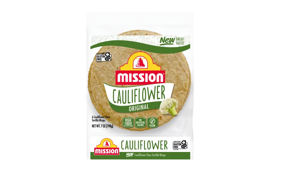 Mission Foods Almond Flour and Cauliflower Flour tortillas