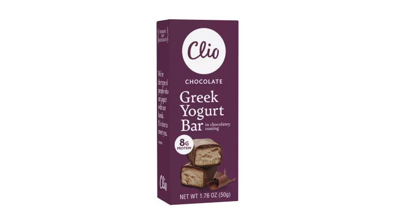Clio Snacks unveils three new refrigerated, handheld bars