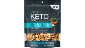:ratio coconut almond granola keto