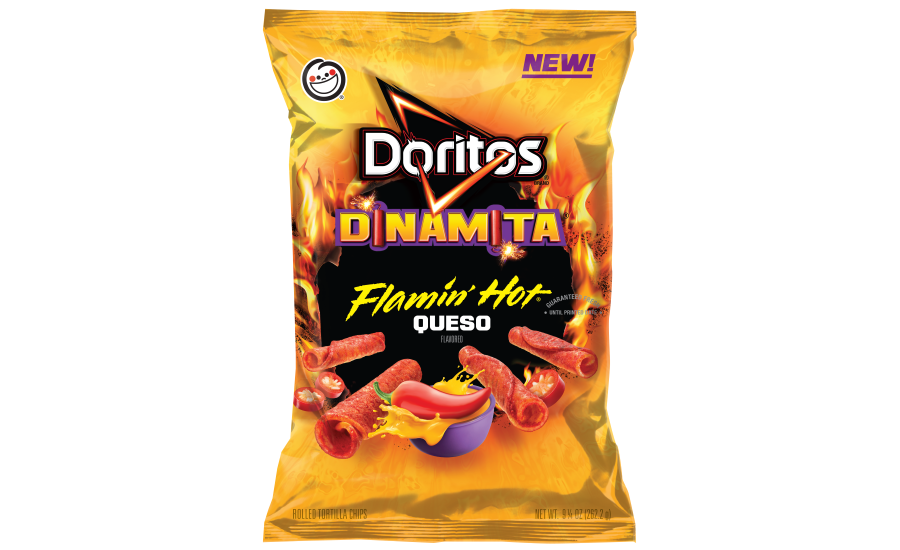 Doritos Dinamita Flamin' Hot Queso Flavored Tortilla Chips