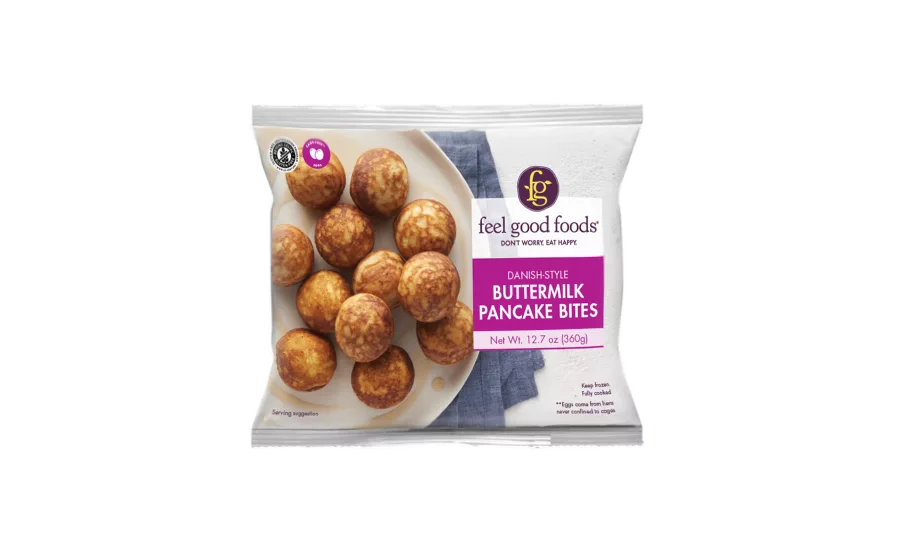 Feel Good Foods gluten-free Danish-style pancake bites