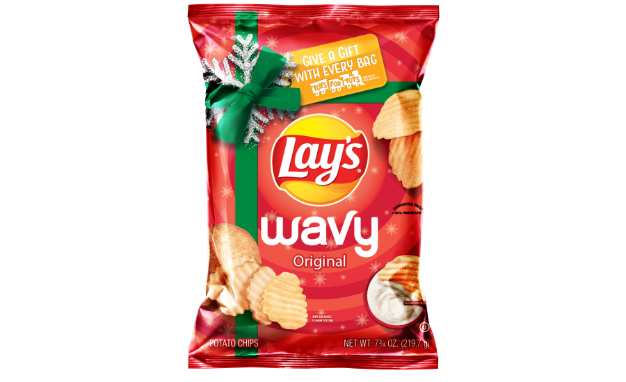Specially-marked Frito-Lay products to benefit Toys for Tots this season