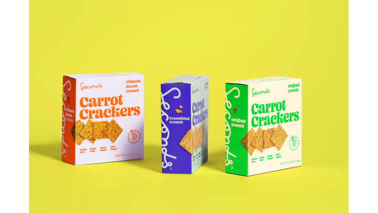 Seconds: The upcycled carrot cracker combating food waste