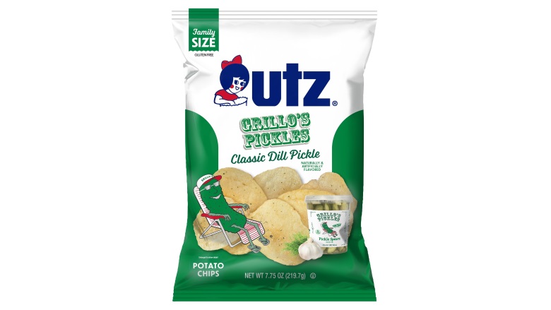Grillo's Pickles and Utz partner to launch Classic Dill Flavored Potato Chips