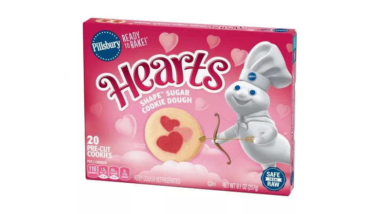 New Pillsbury Cookie Dough flavors for Valentine's Day