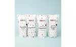 Poppy mid-century holiday tins and holiday market bags popcorn