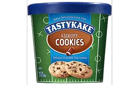 Tastykake football-themed bakery products