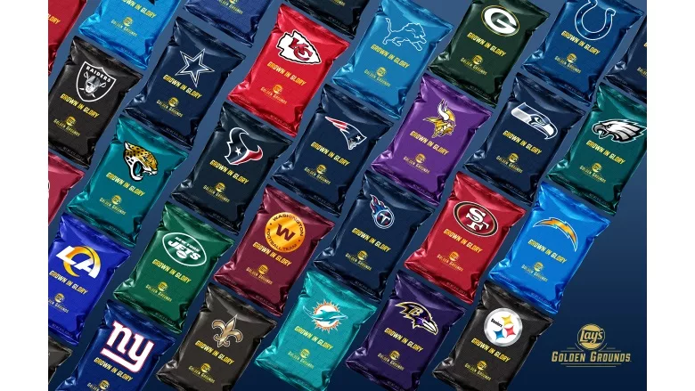 Lay’s Golden Grounds NFL-inspired chips