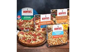 Mantia’s frozen pizzas, by Save A Lot