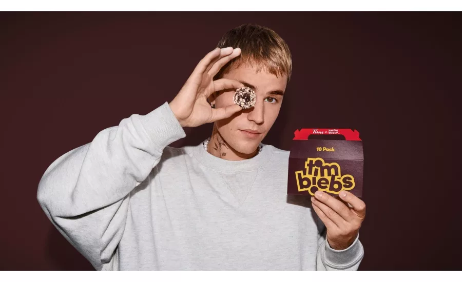 Tim Hortons and Justin Bieber announce partnership, new menu items