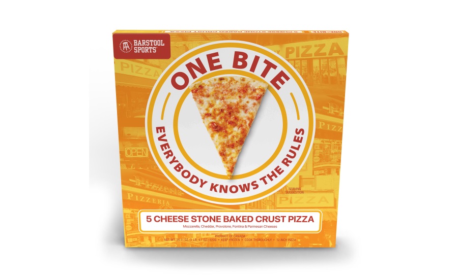 Barstool Sports partners with Happi Foodi, launches 'One Bite' Frozen Pizza