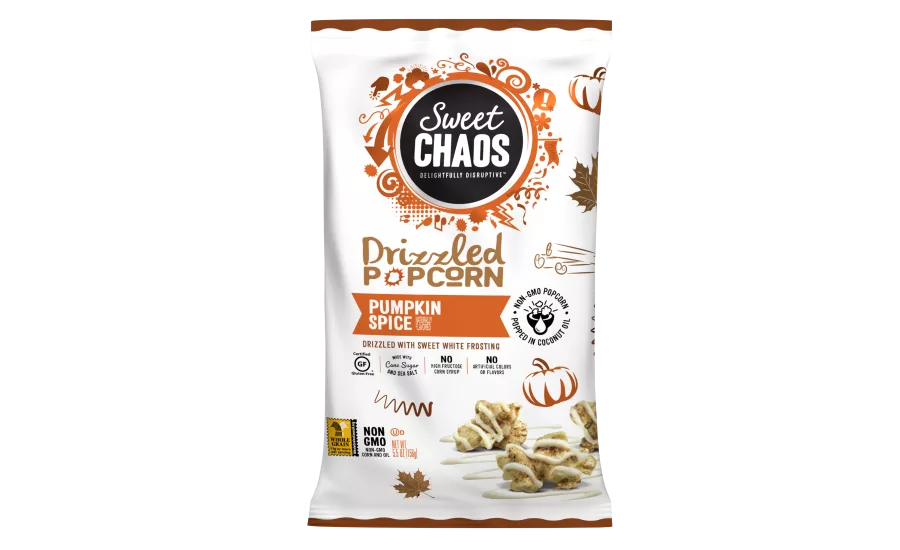 Sweet Chaos Pumpkin Spice popcorn