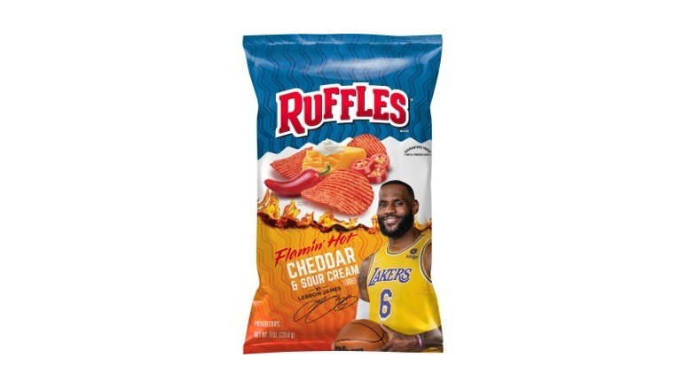 Ruffles Cheddar and Sour Cream chips